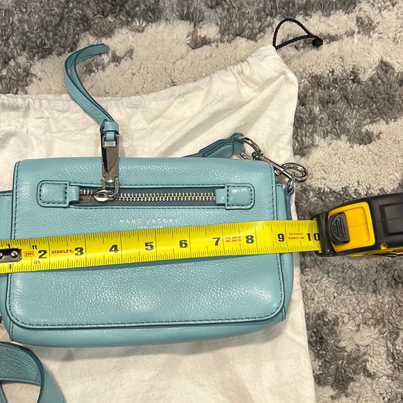 MARC JACOBS Blue Leather cross body Bag. New without tags. 💯 Authentic. - Picture 9 of 12